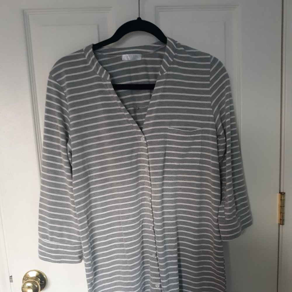 Ekouaer super soft striped nightgown